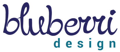 bluberri design logo